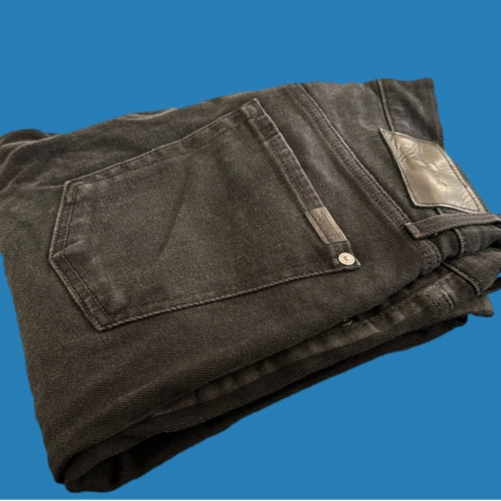 7 For All Mankind Adrien Black Jeans - Picture 1 of 5
